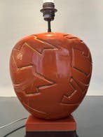 Faiencerie de Longwy - Tafellamp - New York - Aardewerk -, Antiek en Kunst