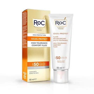 RoC Soleil-Protect High Tolerance Comfort Fluid SPF50, Verzenden, Nieuw
