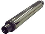 Demper 76mm rond 125mm, 625mm lang RVS Simons Turbex, Ophalen of Verzenden, Nieuw