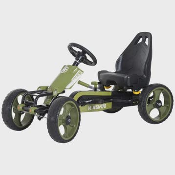 Traptrekker Go Kart Groen - Verstelbare Stoel & Handrem - Le, Verzenden, Nieuw