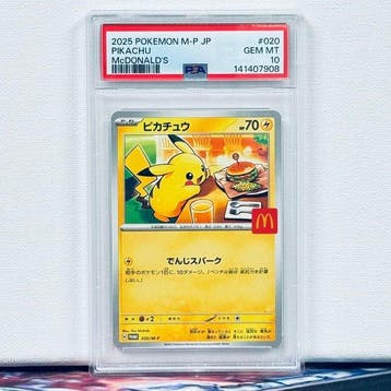 Pokémon Graded card - PIKACHU #020 - Pokémon - PSA 10, Hobby en Vrije tijd, Verzamelkaartspellen | Pokémon, Nieuw