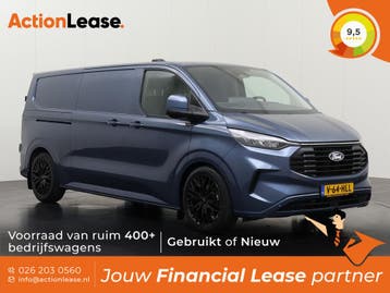 Ford Transit Custom 20TDCI Blauw occasion, Auto's, Bestelauto's, Automaat, Zwart, Blauw, Diesel
