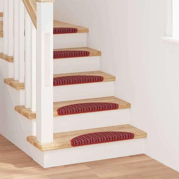 vidaXL Zelfklevende Trapmatten 15 st 56 x 17 x 3 cm Non-Slip, Verzenden, Nieuw