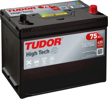 Tudor High Tech accu | TA754 | 12V 75Ah, Ophalen of Verzenden, Nieuw