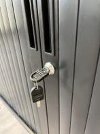 Lage zwarte roldeurkast/archiefkast - 80/120/45 cm - nieuw, 100 tot 150 cm, Verzenden, Zo goed als nieuw, Minder dan 100 cm