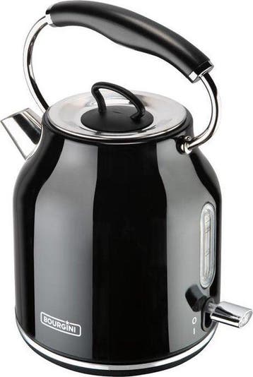 2dekans | Retro Waterkoker - 1.7L - RVS - BPA vrij - 2200W -, Ophalen of Verzenden, Zo goed als nieuw
