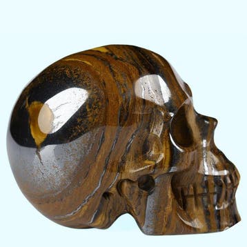 105g Tiger Iron Eye – De Spiegel van de Olmeken-heerser,