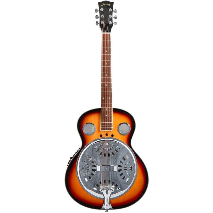 Fazley RSN-30 roundneck single cone resonatorgitaar, Muziek en Instrumenten, Snaarinstrumenten | Gitaren | Akoestisch, Verzenden