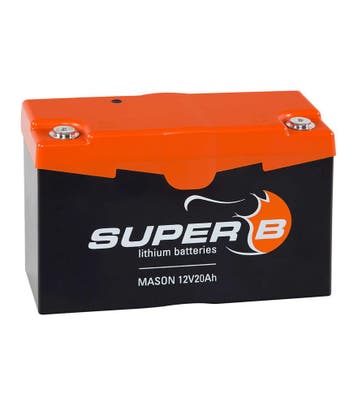 Super B Mason Lithium accu | SB12V105 | 12V 20Ah, Ophalen of Verzenden, Nieuw