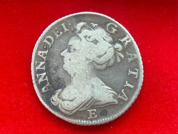 Verenigd Koninkrijk. Anne (1702-1714). Shilling 1707 (Zonder