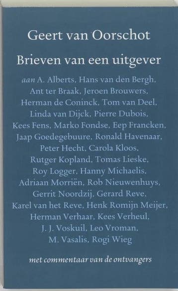 Geert van Oorschot - Brieven van een uitgever, Verzenden, Nieuw