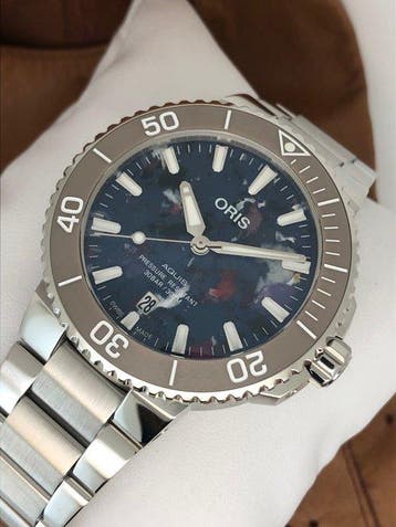 Oris - Aquis Date Upcycle Automatic - 01 733 7766 4150-Set -, Nieuw
