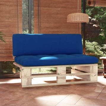 vidaXL Tuinmiddenbank pallet geïmpregneerd grenenhout, Verzenden, Nieuw
