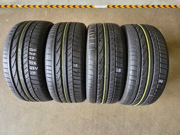 215/40/17 87V BRIDGESTONE ZOMERBANDEN 7,5MM PROFIEL 4X, Auto-onderdelen, Banden en Velgen, Ophalen, 17 inch, Band(en), Personenwagen