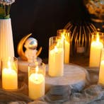 Set van 6 LED Vlamloze Kaarsen met Flikkerend Licht, Huis en Inrichting, Verzenden, Nieuw