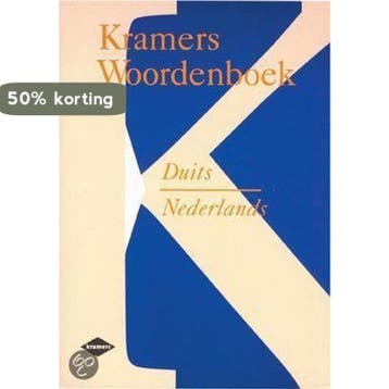 Kramers woordenboek Duits-Nederlands / Kramers woordenboeken, Boeken, Woordenboeken, Verzenden, Gelezen