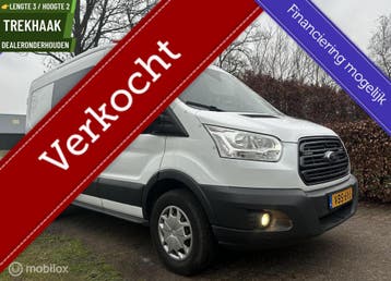 Ford Transit  | Financial Lease voor 210 p/mnd, Gebruikt, Euro 6, Overige carrosserieën, Leder en Stof