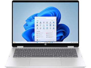 Hp - Omnibook 5 Flip 14-fp0851nd - 14 inch - Glacier Silver, Computers en Software, Hp, Qwerty, Verzenden, Beeldschermdiagonaal (cm/inch)->35.6 cm / 14 inch
