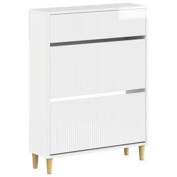 vidaXL Schoenenkast ARNHEM 78 x 24 x 103 cm Bewerkt hout, Verzenden, Nieuw