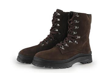 Sacha Veterboots in maat 45 Zwart, Verzenden, Zwart, Boots, Zo goed als nieuw