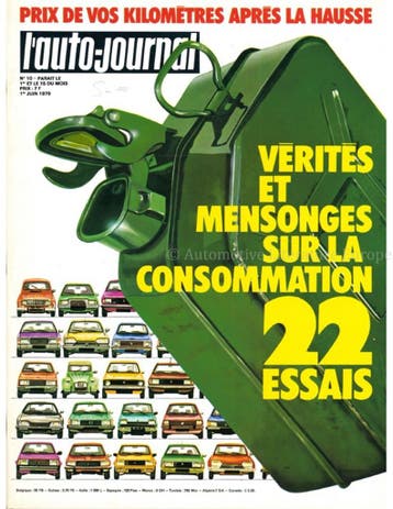 1979 LAUTO-JOURNAL MAGAZINE 10 FRANS, Nieuw, Author