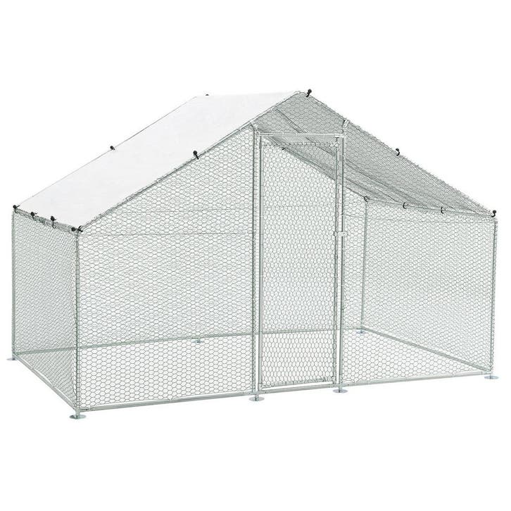 Kippenren / Kippenhok - HLS25T - 300 x 200 x 200 cm, Dieren en Toebehoren, Vogels | Hokken en Kooien, Nieuw, Verzenden