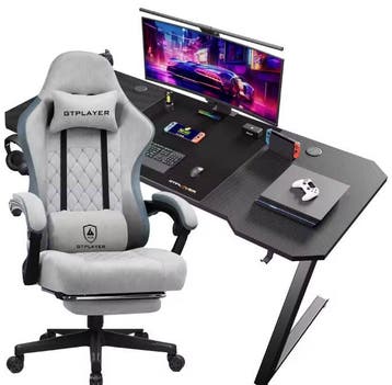 Gaming Set met Bureau en Stoel – Ergonomisch en Verstelbaar, Verzenden, Nieuw