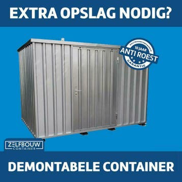 Demontabele container Eindhoven voor particulieren, goedkoop