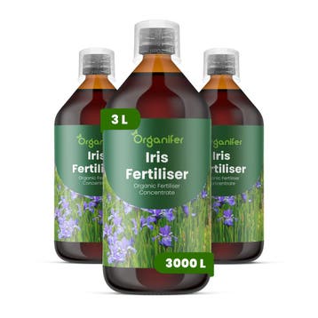 Iris vloeibare meststof - Set 3x1 liter, Verzenden, Mest