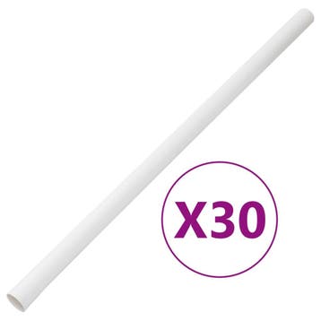 vidaXL Kabelgoten Ø30 mm 30 m PVC, Verzenden, Nieuw