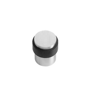 Deurstopper vloermontage 30 mm geborsteld RVS - muurbesch..., Ophalen of Verzenden, Nieuw, Rvs, Overige typen
