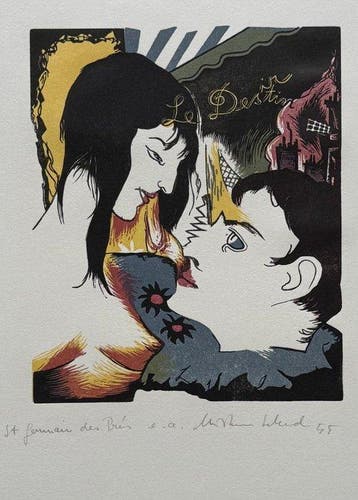 Christian Schad (1894-1982) - St Germain des Prés