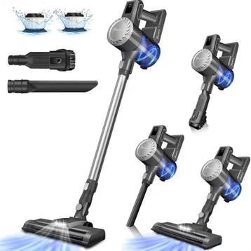 Dayplus Draadloze Stofzuiger - 6-in-1 Stofzuiger + LED licht, Verzenden, Nieuw