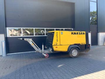 Veiling: Mobiele Compressor Kaeser M115 Diesel 83.5kW 2016, Ophalen
