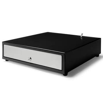 Kassalade 410 Standaard+ Zwart/RVS 8 Muntvakken + 4 Bilje..., Verzenden, Nieuw in verpakking