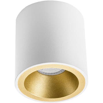 Opbouwspot GU10 - Pragmi Cliron Pro - Opbouw Rond - Mat, Ophalen of Verzenden, Nieuw, Overige fittingen, Plafondspot of Wandspot
