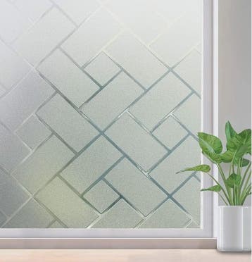 Raamfolie Privacy Glasfolie Statisch Zonder Lijm - Decoratie, Verzenden, Nieuw