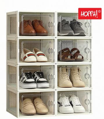 Hoppa! LSP08SWT Schoenendozen Set van 8 van 23 voor 19, Ophalen of Verzenden, Nieuw