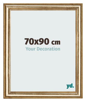 Fotolijst 70x90 cm - Goud Antiek - MDF - Lazio, Verzenden, Nieuw