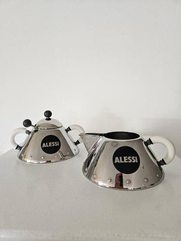Alessi - Michael Graves - Suiker en roomstel (2) - 9096