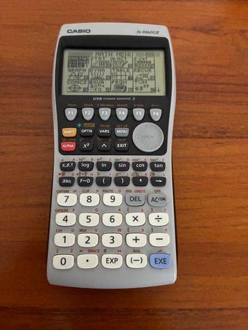 Casio fx-9860GII Graphing Calculator - Computer - met luxe, Nieuw