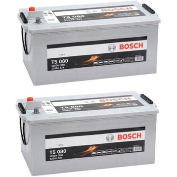 Bosch Aanbieding: 2 X Bosch T5 080 Accu 225Ah, Verzenden, Nieuw
