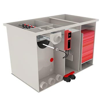 Red label combi trommel SMILE 40.000 koivijver PLUG&PLAY, Verzenden, Nieuw, Vijverfilter
