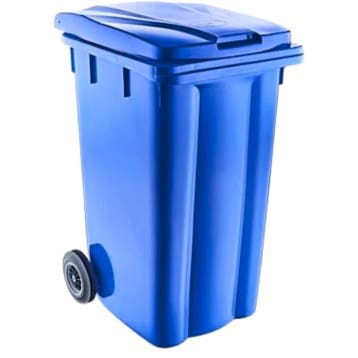 Afvalcontainer 240 liter, nieuw - Grijs, Per stuk, Ophalen of Verzenden, Nieuw