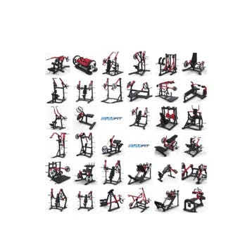 Gymfit - Xtreme-line Plate Loaded Series - Complete Set 34, Ophalen of Verzenden, Nieuw