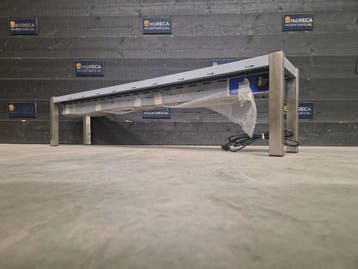 Etagère | 1 niveau | warmtebrug | keramisch verwarmd | 160, Gebruikt, RVS Meubilair