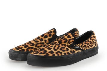 Vans Instappers in maat 42 Panter, Kleding | Dames, Schoenen, Overige kleuren, Verzenden, Instappers, Zo goed als nieuw