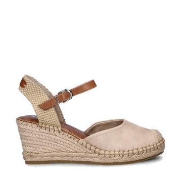 Tamaris espadrilles voor dames in het Beige, Tamaris, Verzenden, Beige, Nieuw
