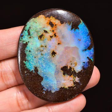 Opaal Geweldige topkwaliteit, 100% natuurlijke Boulder Opal