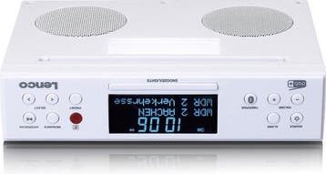 Lenco Keukenradio - DAB en FM Radio met Bluetooth - KCR-190W, Verzenden, Zo goed als nieuw
